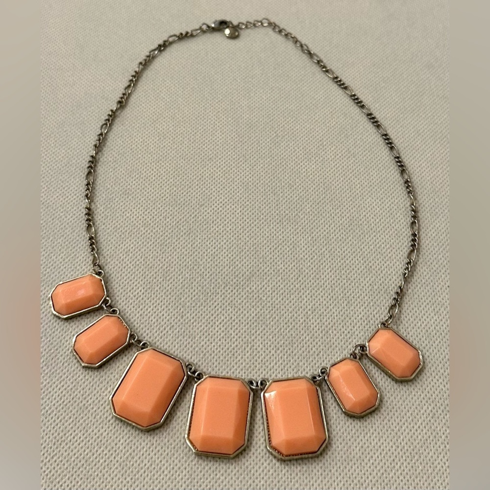 J. Crew Coral Necklace